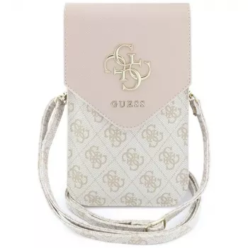 Guess Graines 4G & Classic Logos mobiltaske pink