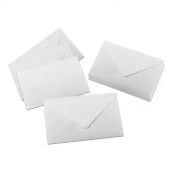 Sigel DU701 C6 hvide papirkuverter, 24-pak, selvklæbende, 80 g/m², egnet til laser- og inkjetprintere