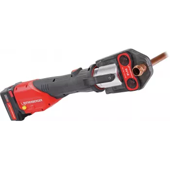 ROTHENBERGER ROMAX 4000 Basic Set 18V Cordless Press Tool with 2.0 Ah & 4.0 Ah Batteries, 32 kN, CAS System, ROCASE
