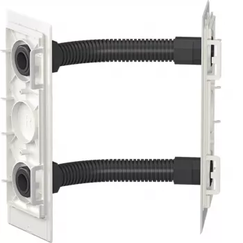Hager ZM01AAR Corner Connector for AAR Enclosures, Cabinet-to-Cabinet, 90°, Steel