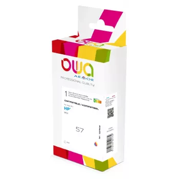 ARMOR K20116OW kompatibel trefarvet blækpatron til HP 57 (C6657A) – cyan, magenta, gul