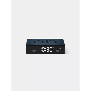 Lexon Flip Premium Double-Sided Alarm Clock Blue LR152B
