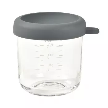 BEABA Glasopbevaringsglas med lufttæt låg 250 ml Mineral