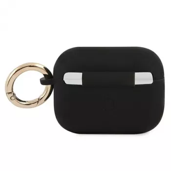 GUESS GUAPSSSK AirPods Pro-etui sort silikone Vintage Script