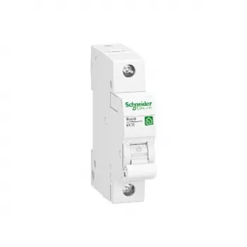 Schneider Resi9 automatsikring 1P 16A B-karakteristik 6kA R9F23116