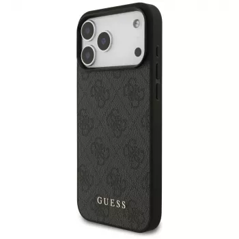 GUESS 4G Classic-beskyttelsescover til iPhone 18 Pro Max / 17 Pro Max - sort