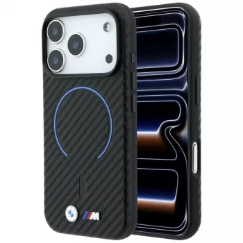 BMW M Carbon Printed Ring MagSafe-cover til iPhone 18 Pro Max / 17 Pro Max - sort