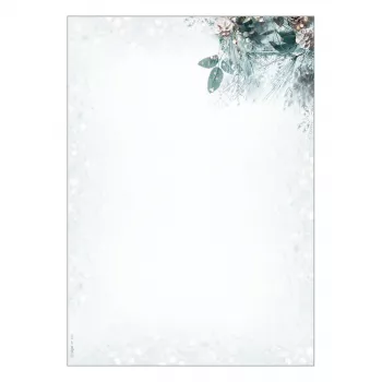 SIGEL julebrevpapir Eucalyptus Magic A4 90 g/m² 100 blade