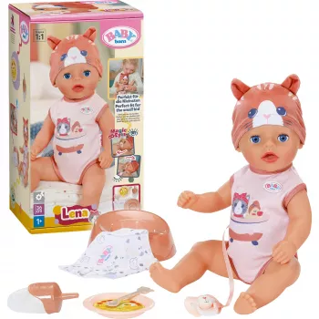 ZAPF CREATION Zapf Baby born Lena Cat 36 cm soft body-dukke