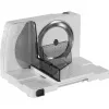 Ritter Markant 7 hvid elektrisk køkkenmaskine pålægsmaskine 170mm rustfrit stål bølgeskær 65W Eco-motor
