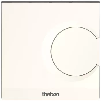 THEBEN RAMSES 703 S elektronisk overflademonteret rumtermostat, hvid