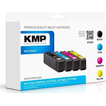 KMP genfremstillet sort tonerpatron til Brother TN-249BK, 4500 sider