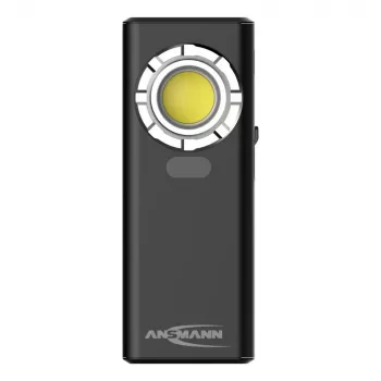 ANSMANN WL1200R genopladelig værkstedlampe, 1200 lm COB LED, 6500K, Li-Ion 4000 mAh, USB-C, powerbank, IP54, magnetfod, krog