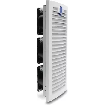 Delock 3 aksialventilatorer 230 V AC med filter 418 x 180 x 84 mm