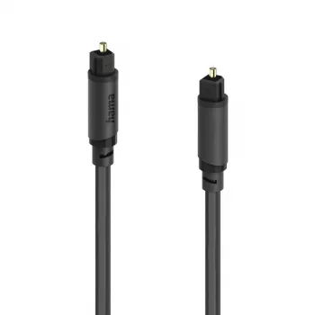 Toslink optisk digital-audiokabel 1,5 m sort