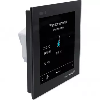 Homematic IP glasdisplay - plus (HmIP-WGD-PL) smart-home touch-betjeningsdisplay