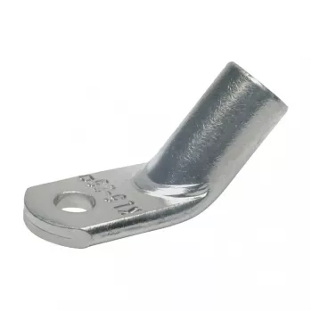 Klauke 48R1245 Vinklet rørkabelsko, fortinnet kobber, 95 mm², M12, 45°