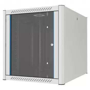 EFB Elektronik 19 inch vægskab 26U dybde 800 mm formonteret RAL7035