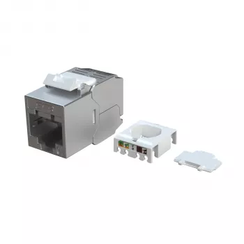 EFB Elektronik E-200130 Keystone Slim/Short Cat.6A afskærmet zinktrykstøbt 10G-modul
