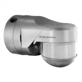 BEG BRCK LUXOMAT RC-plus next N 230 bevægelsessensor, rustfrit stål-look, 230° registrering, 230V