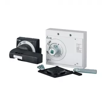 Eaton NZM3-XTVD-0 dørkoblings-drejegreb, sort, IP66, aflåselig