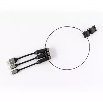 Kindermann HDMI adapterring 4K60 - aluminium