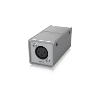 Klark Teknik MIC BOOSTER CM-1 dynamisk mikrofonforstærker med +25 dB forstærkning, XLR-ind-/udgang, fantomstrøm