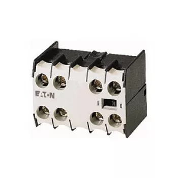 Eaton 22DILE hjælpekontaktblok 2NO+2NC skrueklemmer frontmontering til DIL E-kontaktorer