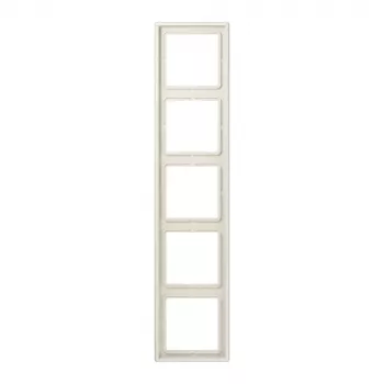 JUNG LS985W ramme 5-fag serie LS hvid