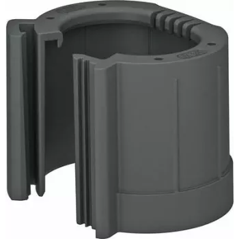 OBO BETTERMANN 129 TB M50 SW deleligt bølgerørs-endestykke M50 polyethylen sort