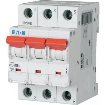 EATON PXL-B10/3 ledningsbeskyttelsesafbryder 10 A 3-polet B-karakteristik