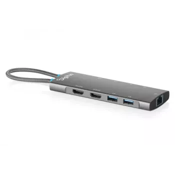 DIGITUS DA-70922 USB-C dockingstation, 9-port, 2x HDMI, USB, RJ45