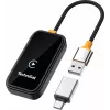 TechniSat Technicast 100 trådløs CarPlay- & Android-Auto-adapter – sort, USB-C, plug & play