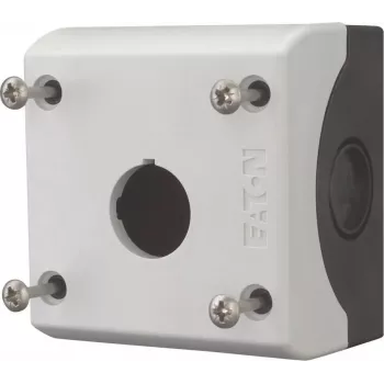 Eaton M22-I1 Surface Mount Empty Enclosure, 1 Position, Grey RAL 7035, IP66, 80 x 72 x 56 mm
