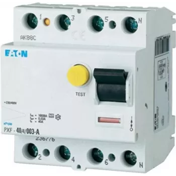 EATON PXF-40/4/003-A fejlstrømsafbryder 40A 4-polet 30mA type A