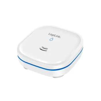 LogiLink vandvagt, 10 års batterilevetid, 85 dB alarm, hvid