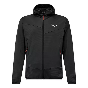 Salewa Herre Altavia Polarlite Grid Fleecetrøje sort Størrelse 48