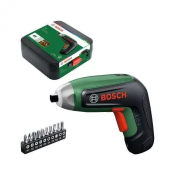 BOSCH IXO 8 3.6V Cordless Screwdriver with USB-C Charging and 10 Bits