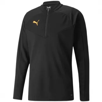 PUMA Herre individualFINAL 1/4 Zip Trænings-Top sort