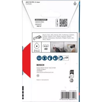 Bosch Expert Carbide-RIFF Starlock segmentsavklinge 85 mm RT3 grov til fjernelse af fugemørtel