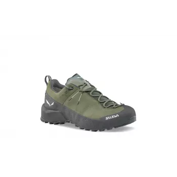 Salewa Wildfire Leather 2 GTX herre-approach-sko Faded Green/sort EU 40,5