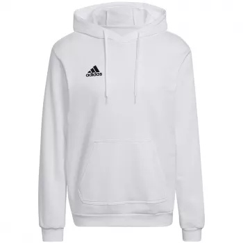 adidas Entrada 22 Hoody herre sweatshirt hvid HG6302 M