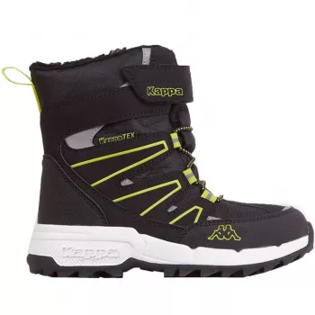 Kappa Floki Tex børnesko sort-limette 260975K 1133