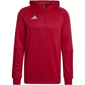 adidas Tiro 23 Competition hoodie Team Power Red/sort herre M