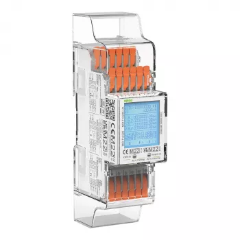 WAGO 879-3040 MID-energimåler til strømtransformer-tilslutning, 1 A / 5 A, trefaset