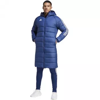 adidas herre Tiro 24 lang vinterjakke Team Navy Blue størrelse L