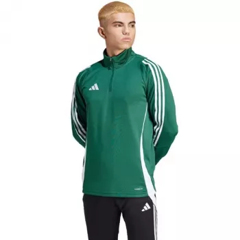 adidas Tiro 24 træningstrøje herre sweatshirt grøn-hvid IS1040 2XL