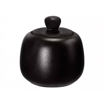 SELTMANN LIBERTY VELVET BLACK sukkerskål 260 ml