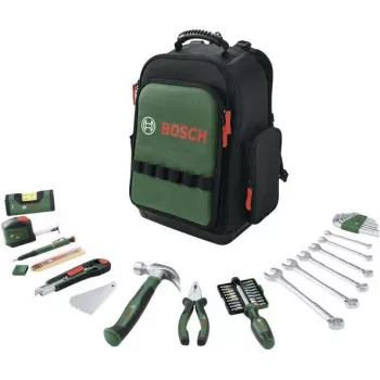 Bosch Power Tools 60-delt værktøjsrygsæk-sæt (sort/grøn)