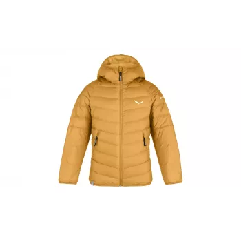 Salewa Brenta RDS Down Jacket børn dunjakke, Spruce Yellow, 116-128 cm